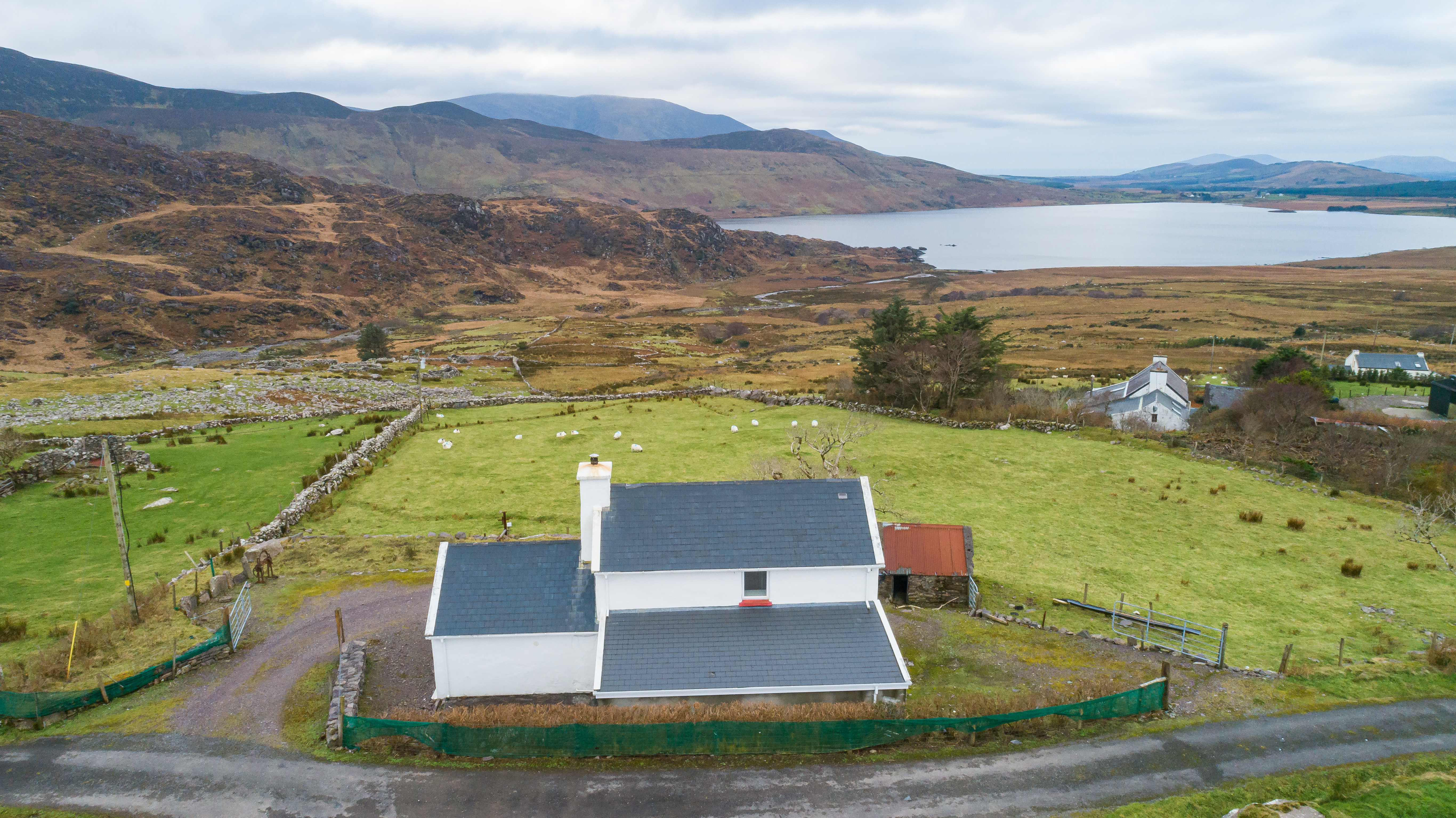 Traditional style house and land- Coomavohir, Waterville V23 W42, Plus 232.82 acre Residential Holding (87.82acres freehold & 145 acres commonage)